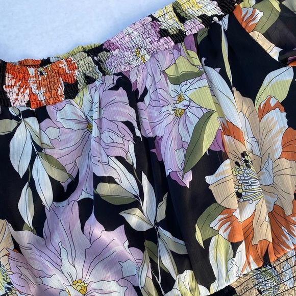 GUESS Gabby Off-The-Shoulder Smocked Dress SZ XXL - Picture 10 of 12